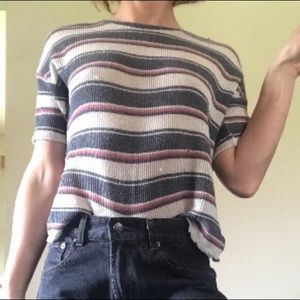 American Eagle Striped Tee